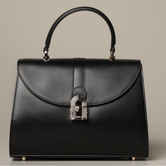 SOLD 🇮🇹 Furla 1927 Opera Top Handle Medium Bag - Picture 1 of 16